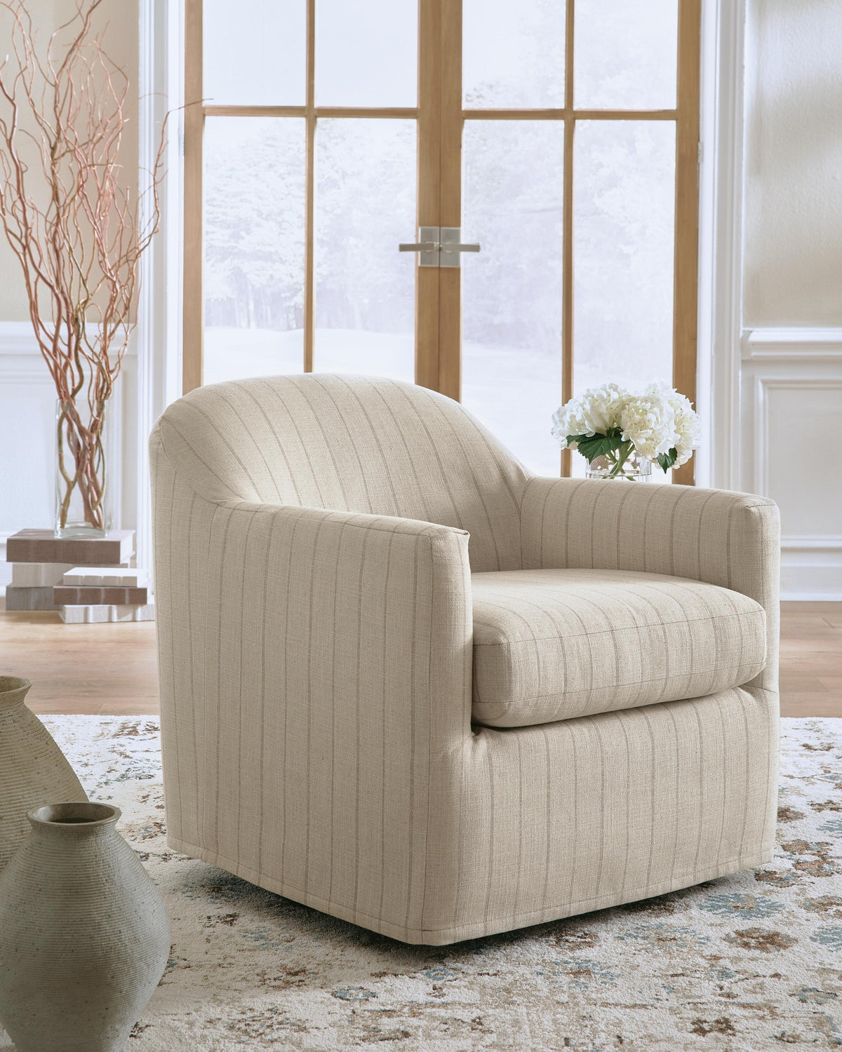 Valwick Swivel Accent Chair (A3000817-SI)