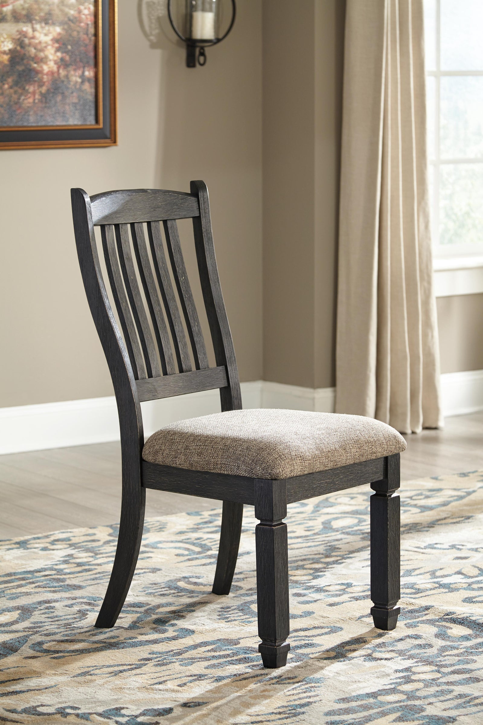 Tyler Creek Dining Table, 4 Chairs and Bench (D736-SI) - Image 6