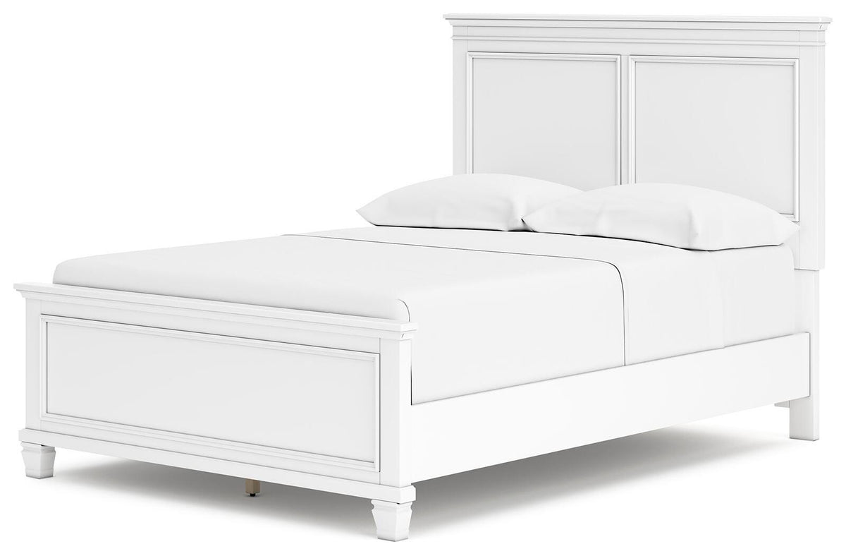 Fortman Full Panel Bed, Dresser and Nightstand (B680-SI) - Image 15
