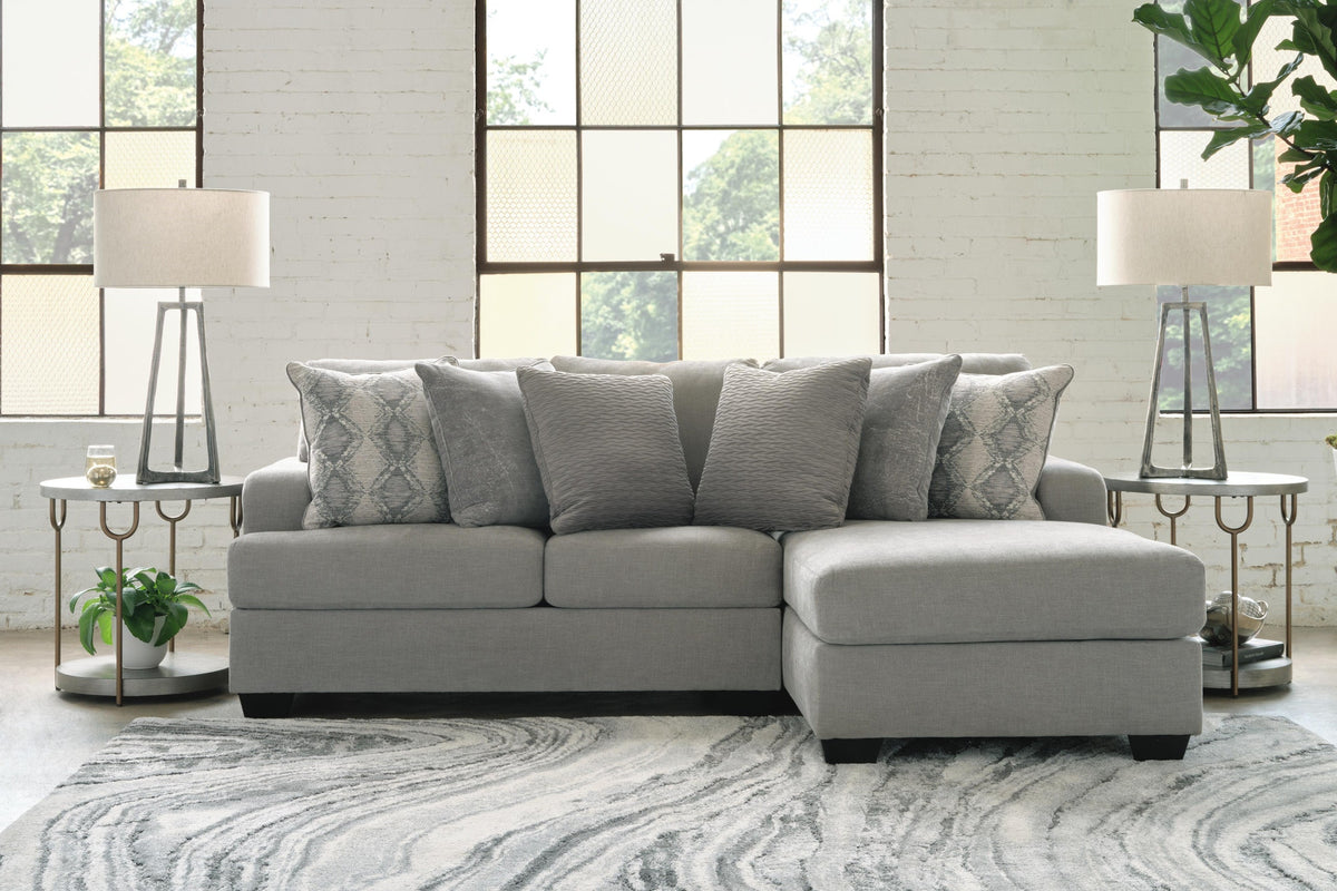 Keener 2-Piece Sectional with Chaise (11001-SI) - Image 2