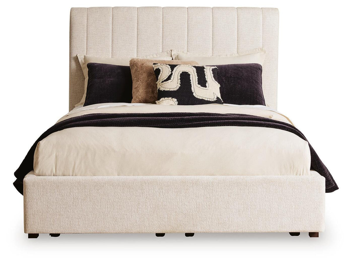 Brizmore Queen Upholstered Storage Bed (PCB2611-SI) - Image 3