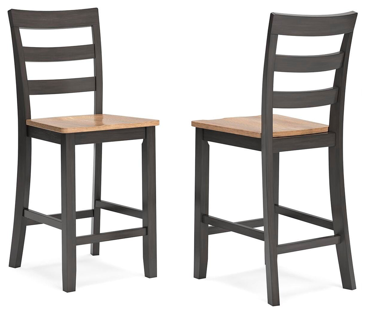Gesthaven Counter Height Barstool (Set of 2) (D396-SI)