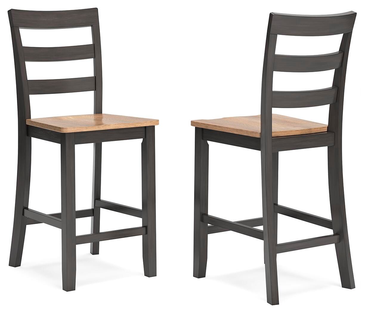 Gesthaven Counter Height Barstool (Set of 2) (D396-SI)