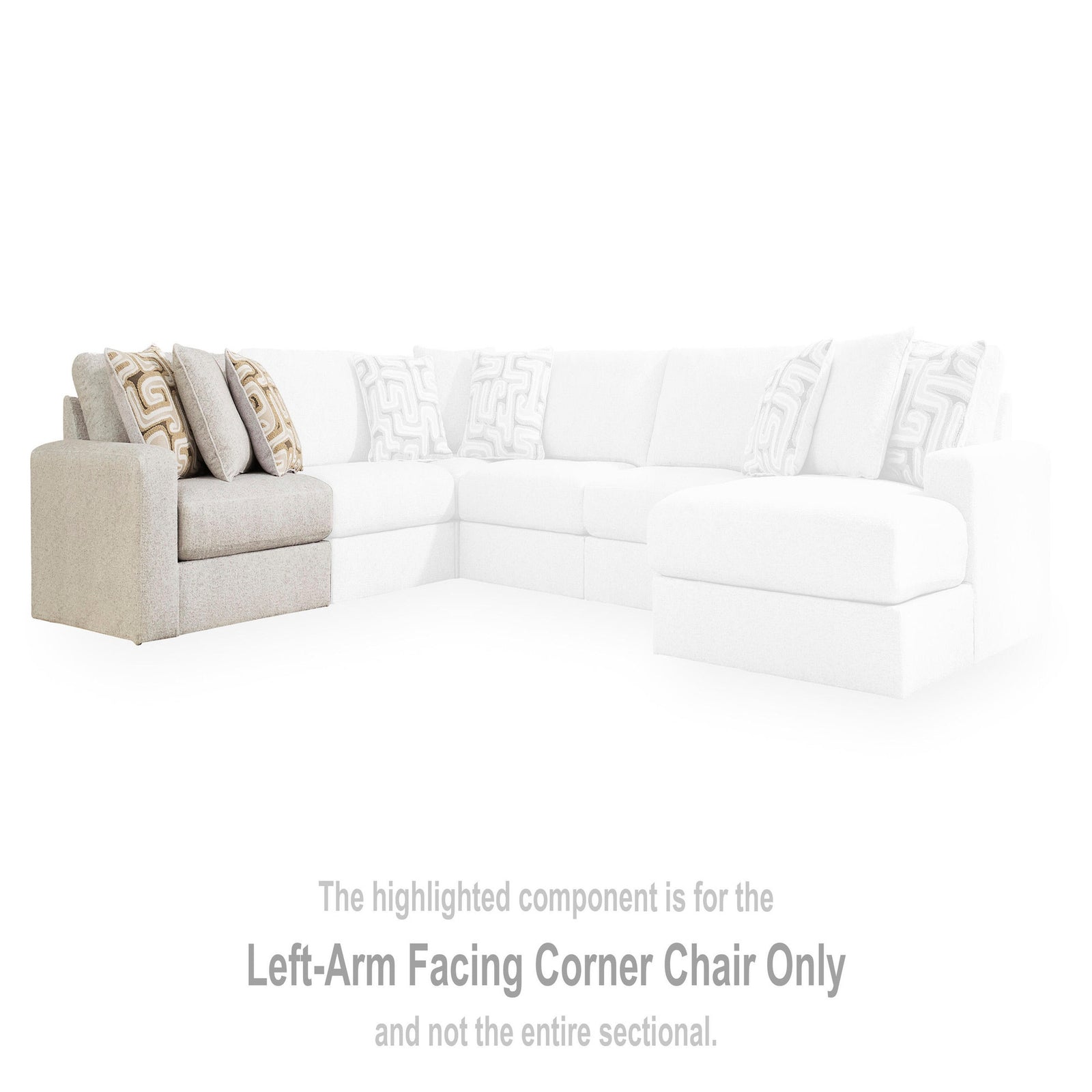 Kestrie Left-Arm Facing Corner Chaise (PC68706-SI) - Image 22