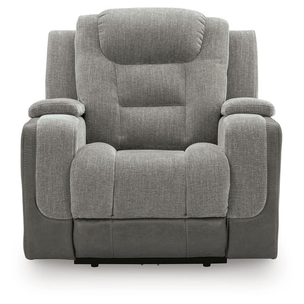 Mixed Motion Power Reclining Loveseat with Console (PC83505-SI) - Image 17