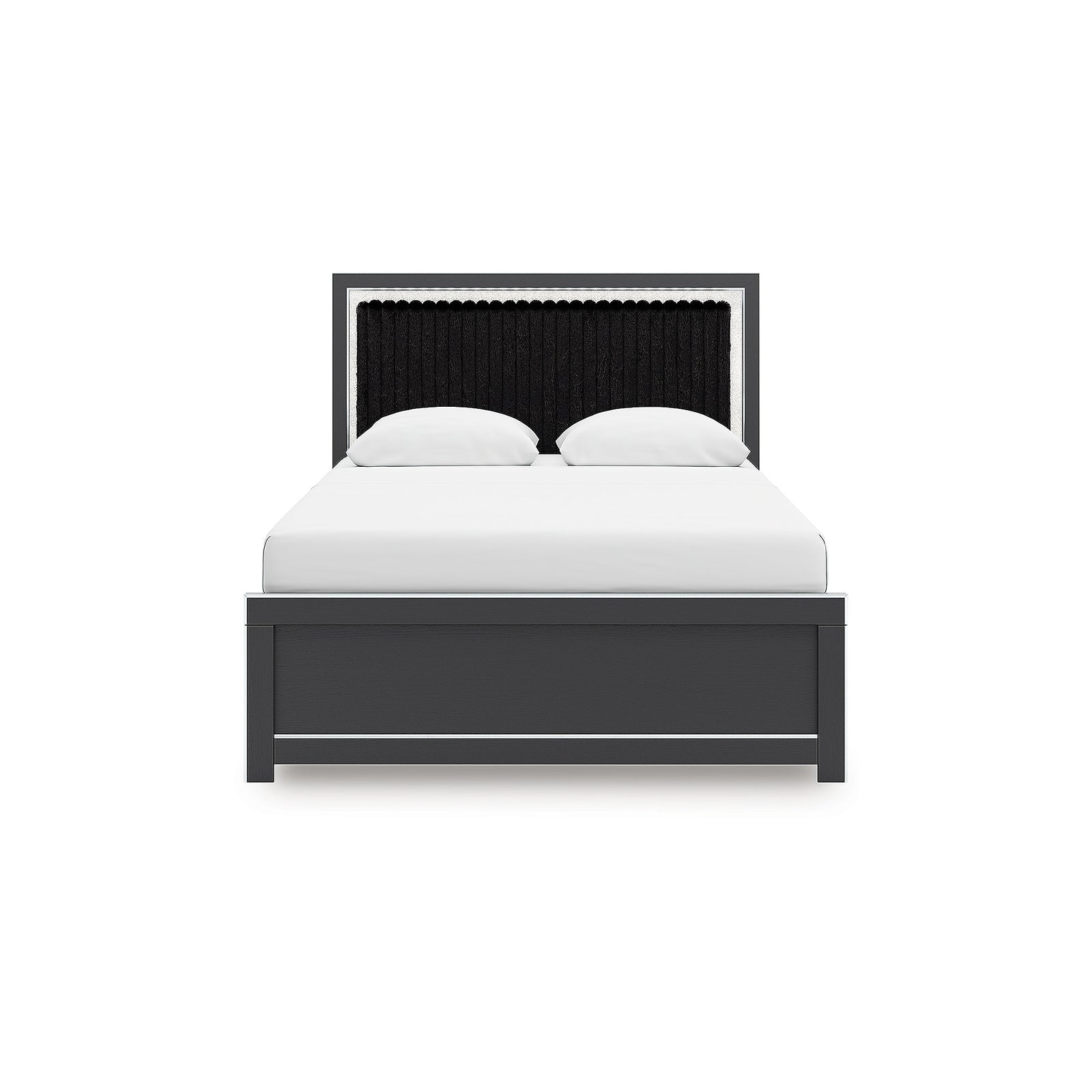 Zuraleus Queen Upholstered Panel Bed (PCB3380-SI) - Image 4
