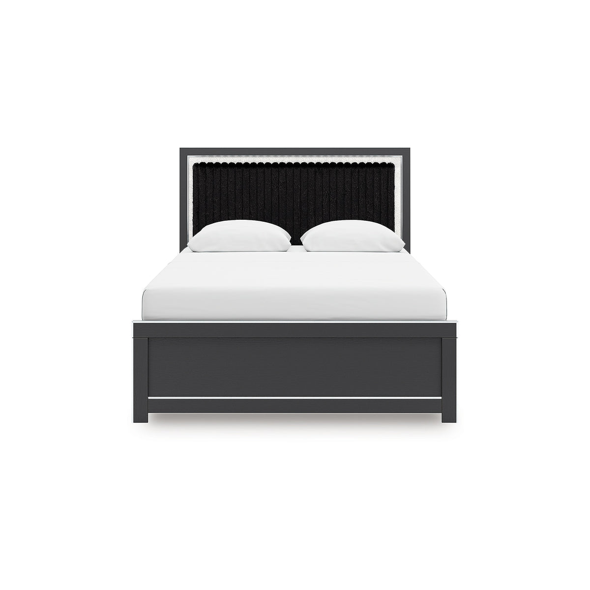 Zuraleus Queen Panel Bed, Dresser, Mirror and Nightstand (PCB3380-SI) - Image 9