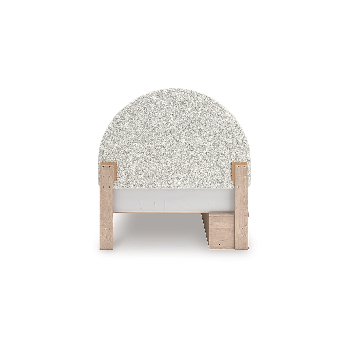 Arloster Full Upholstered Panel Bed with Storage (PCB1566-SI) - Image 6