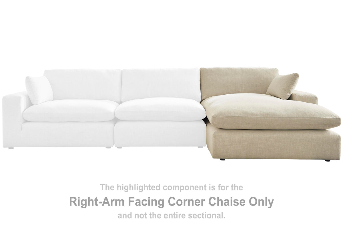 Elyza Right-Arm Facing Corner Chaise (10006-SI) - Image 16