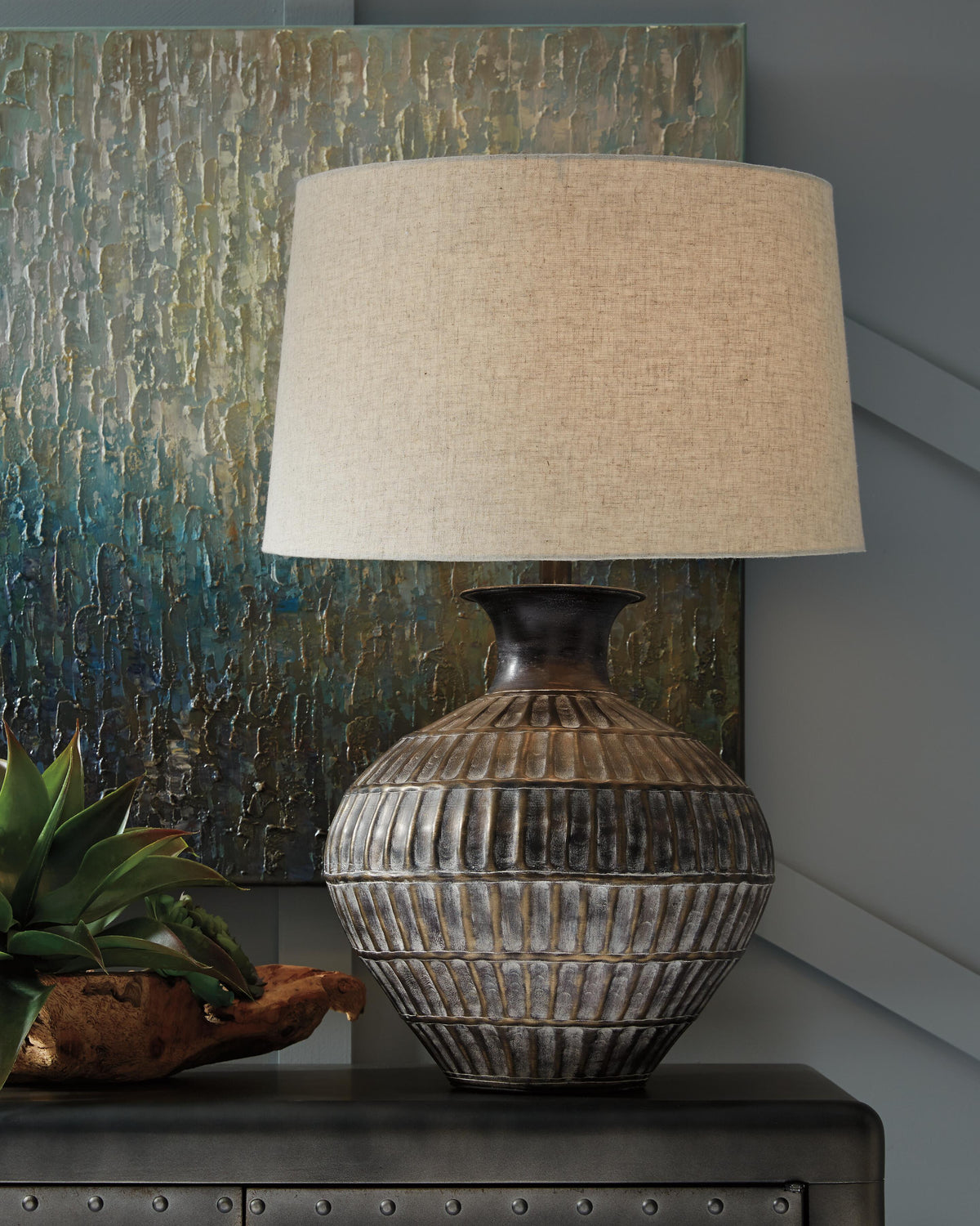 Magan Table Lamp (L207354-SI) - Image 3