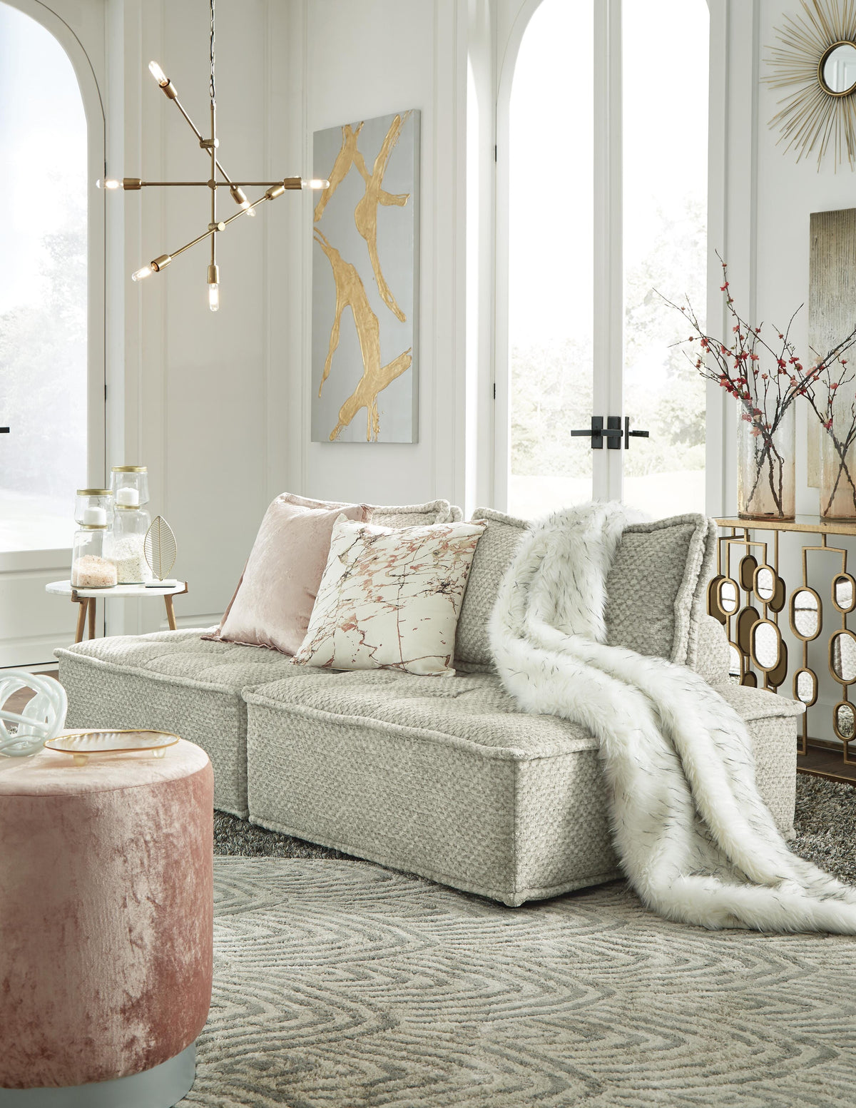 Bales 2-Piece Modular Seating (A3000244-SI) - Image 7