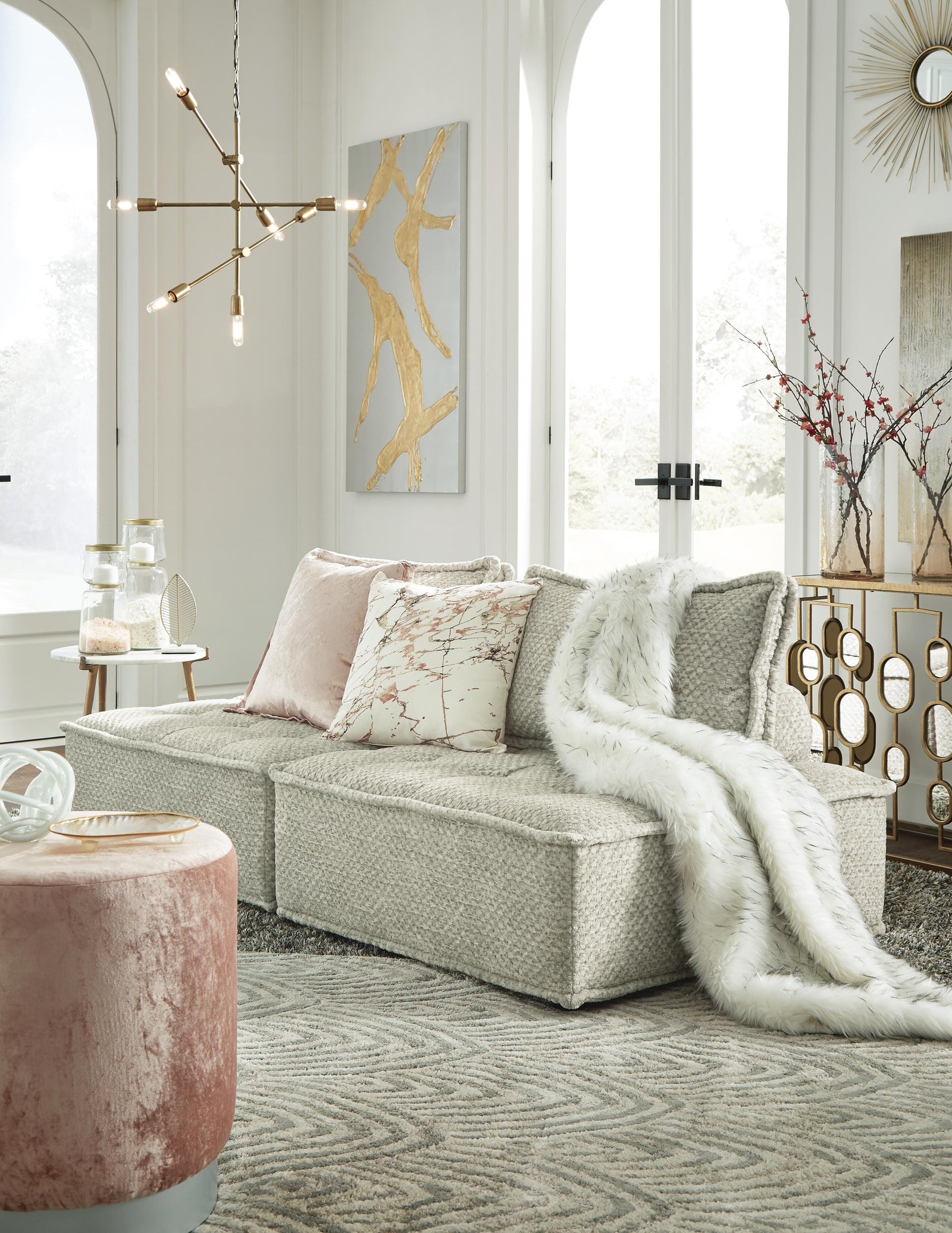 Bales 2-Piece Modular Seating (A3000244-SI) - Image 7