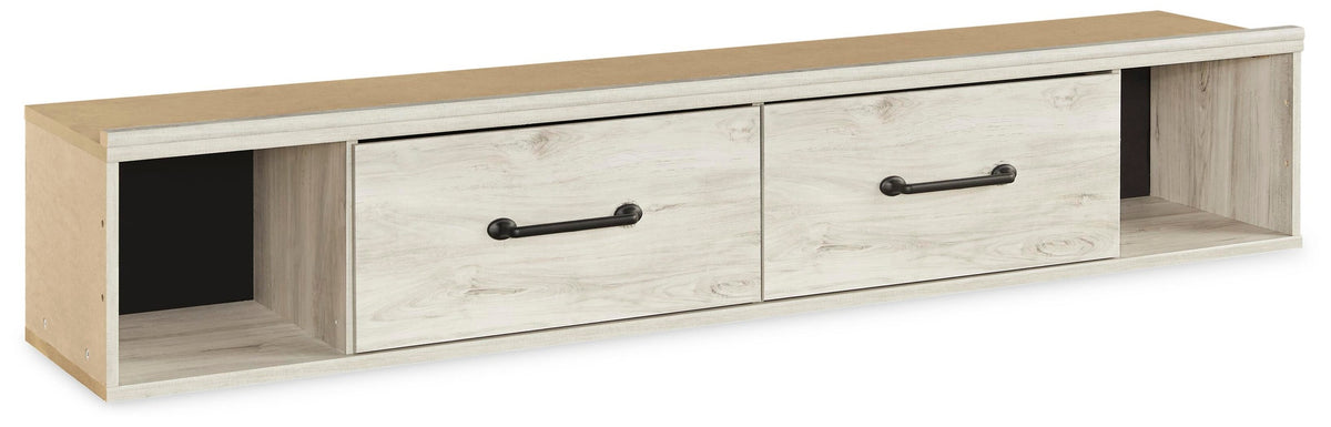 Cambeck Side Storage with Rail (Youth) - Whitewash  (B192-SI)