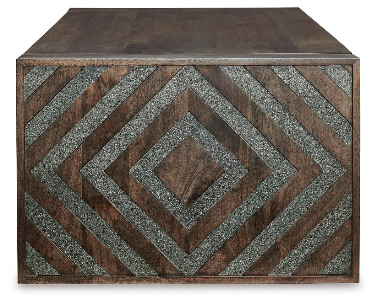 Dreggan Coffee Table - Brown  (T567-SI) - Image 3
