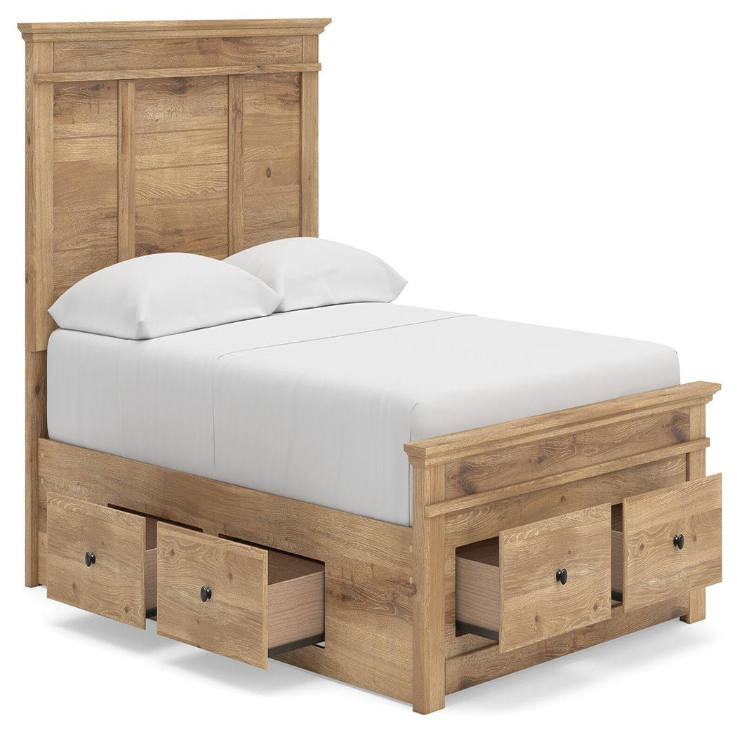 Makidern Full Panel Storage Bed (PCB1170-SI) - Image 5