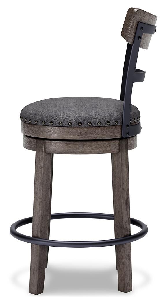 Caitbrook Counter Height Bar Stool (D388-SI) - Image 7