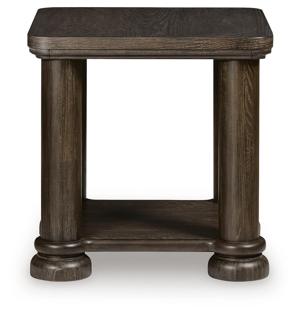 Bannette End Table - Dark Brown  (T605-SI) - Image 2