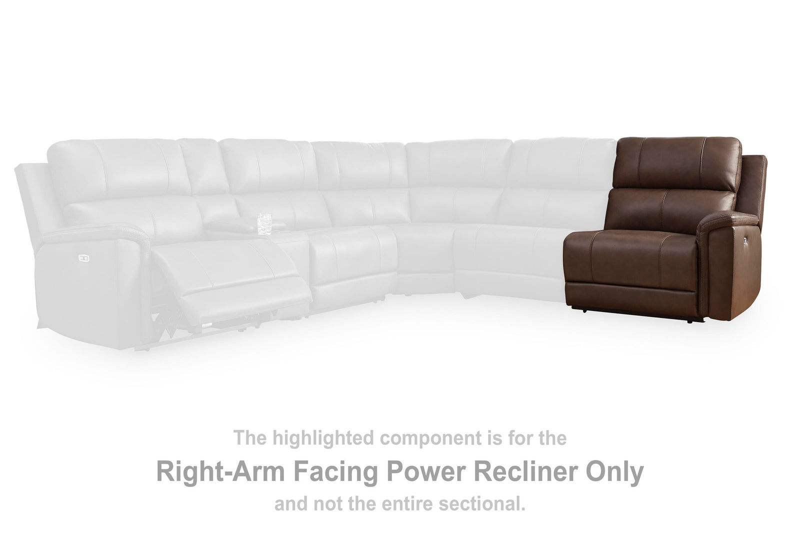 Bleckley Power Reclining Loveseat with Console (PCU12001-SI) - Image 43