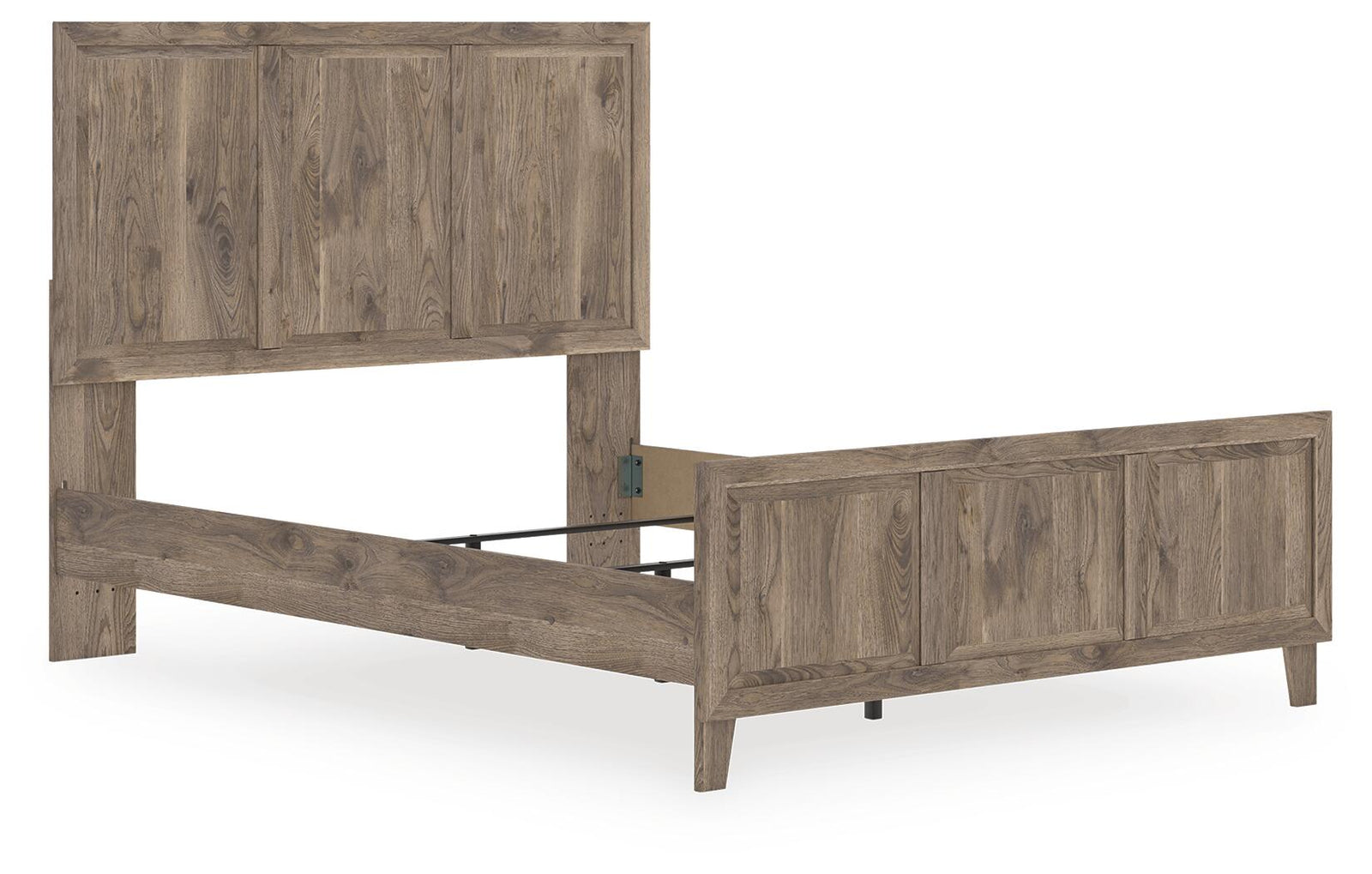 Rusticott Queen Panel Bed (PCB2260-SI) - Image 2