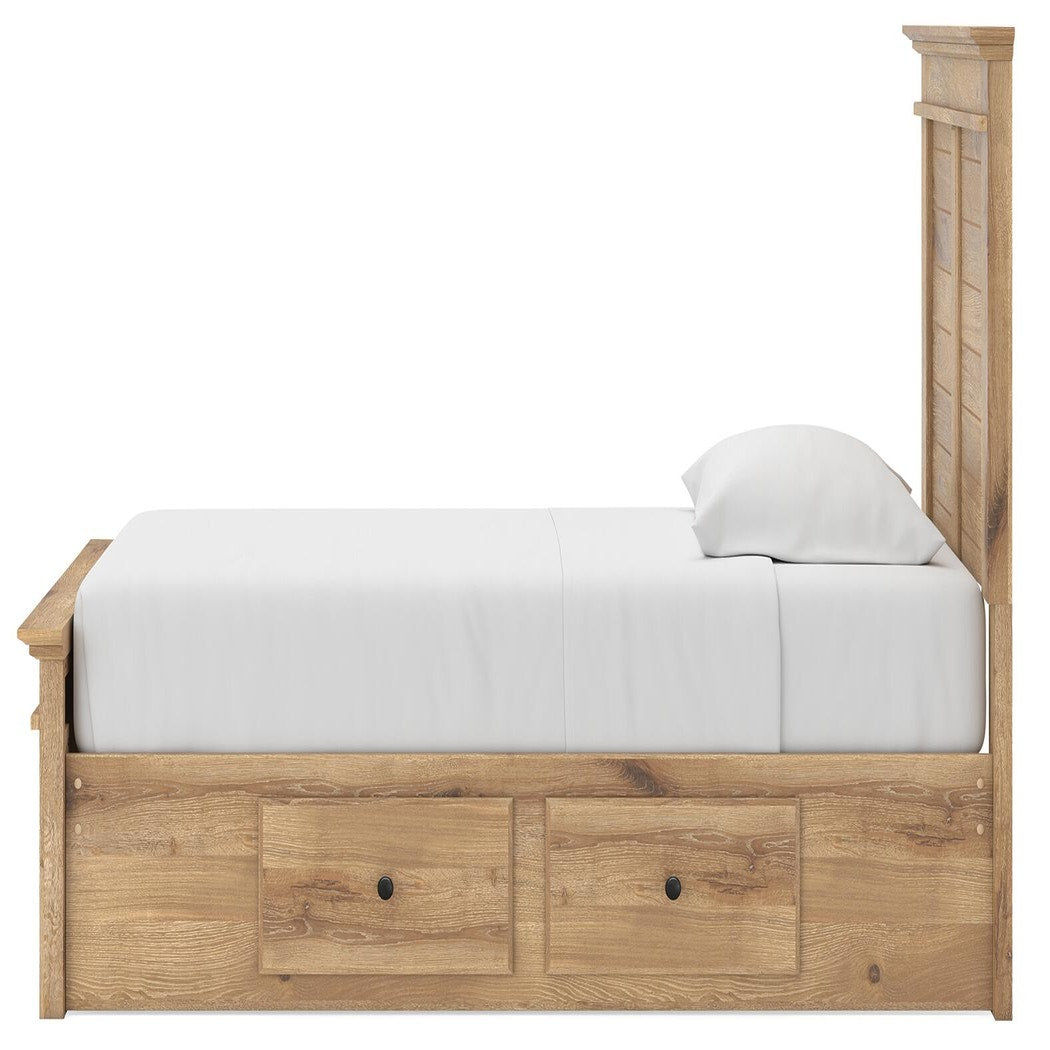 Makidern Twin Panel Storage Bed (PCB1170-SI) - Image 8