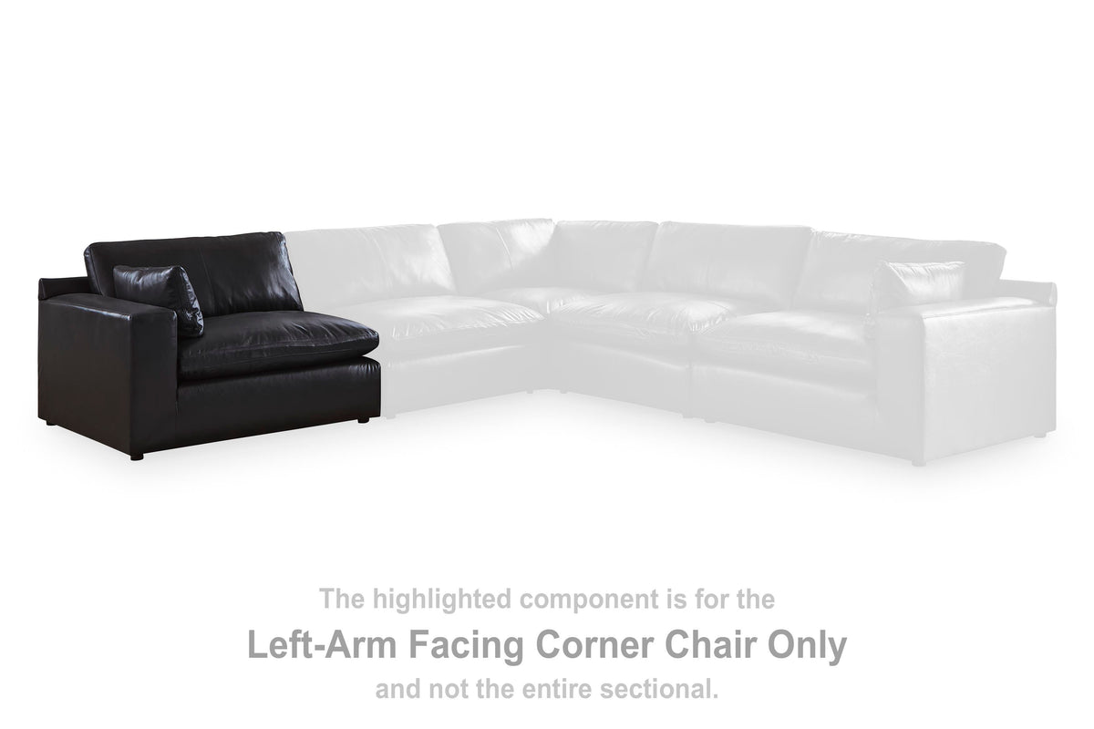 Emilia Left-Arm Facing Corner Chair (30902-SI) - Image 11