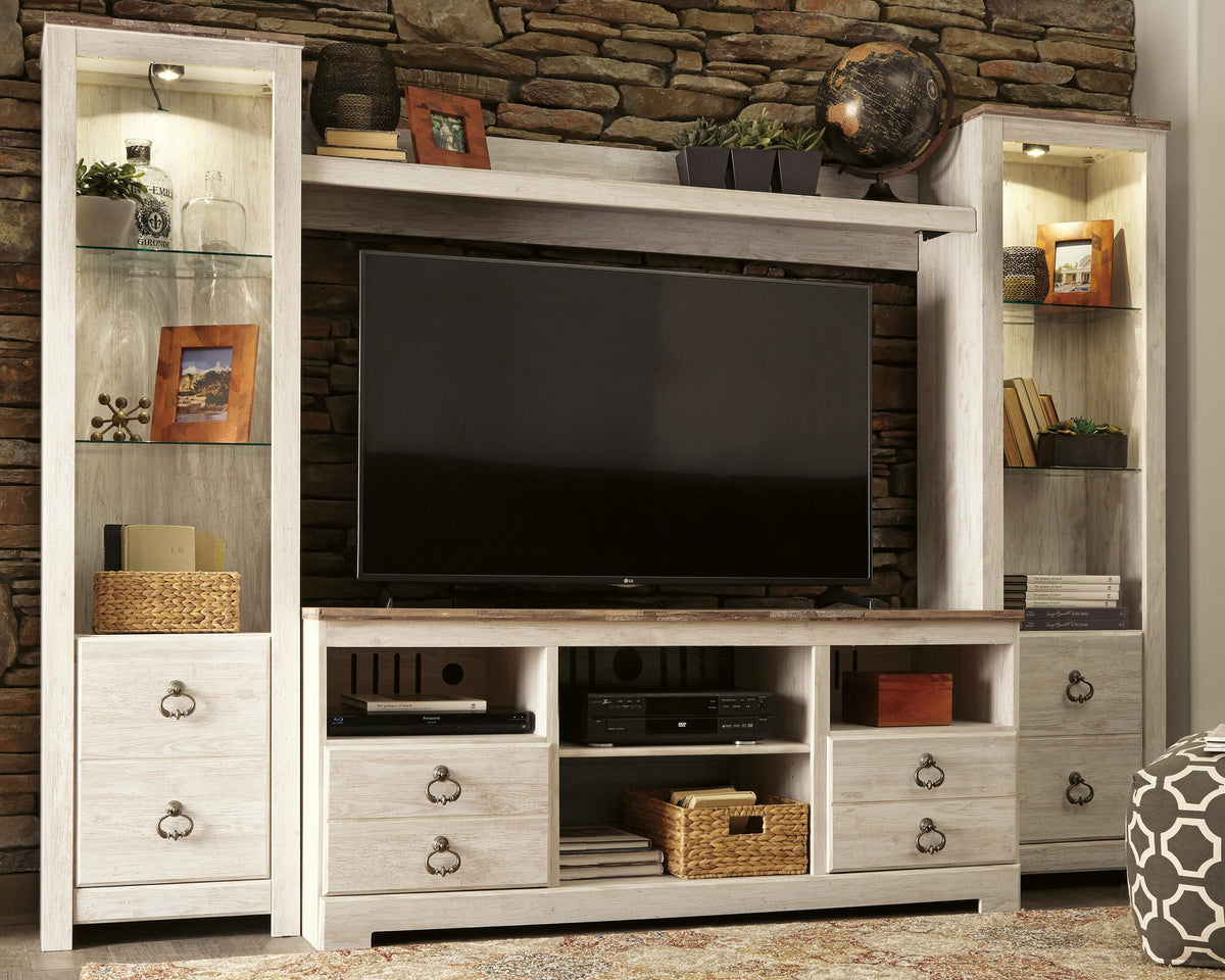 Willowton 4-Piece Entertainment Center (W267-SI) - Image 2