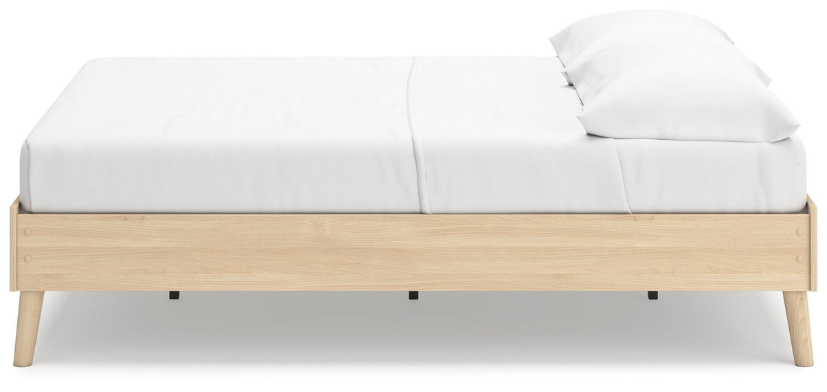 Cabinella Platform Bed (Youth) - Tan  (EB2444-SI) - Image 6