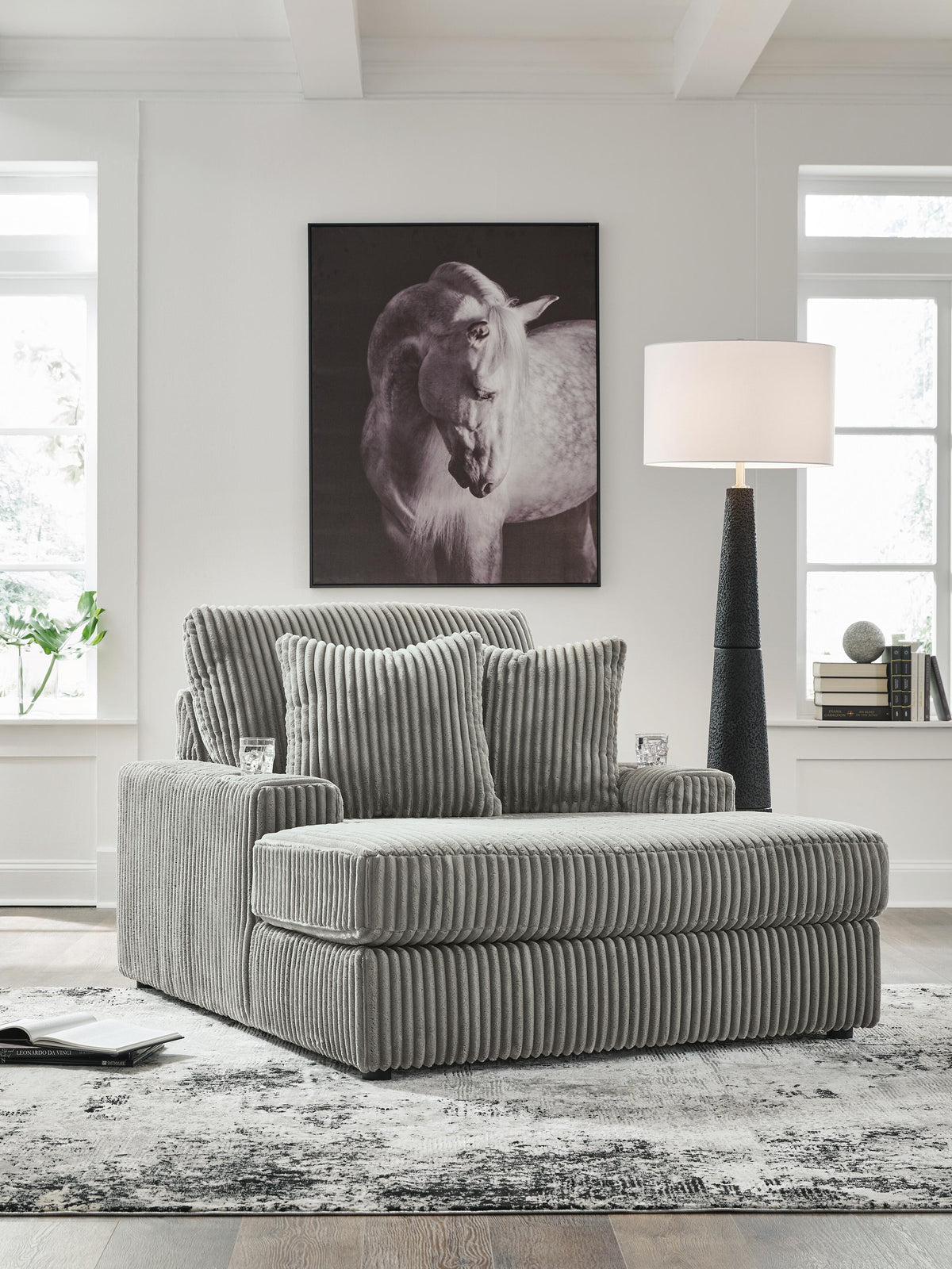 Lindyn Oversized Swivel Accent Chair (21105-SI) - Image 39