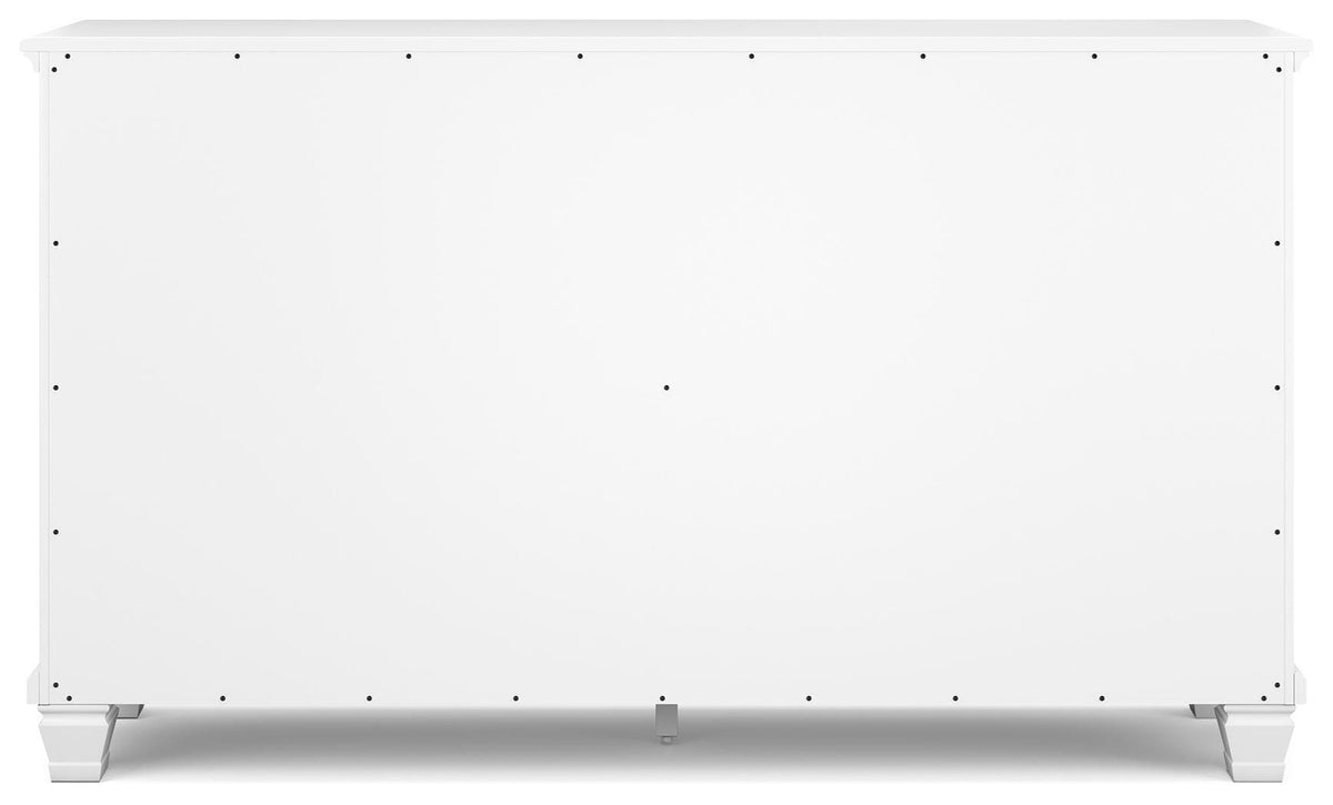 Fortman Full Panel Bed, Dresser and Nightstand (B680-SI) - Image 6