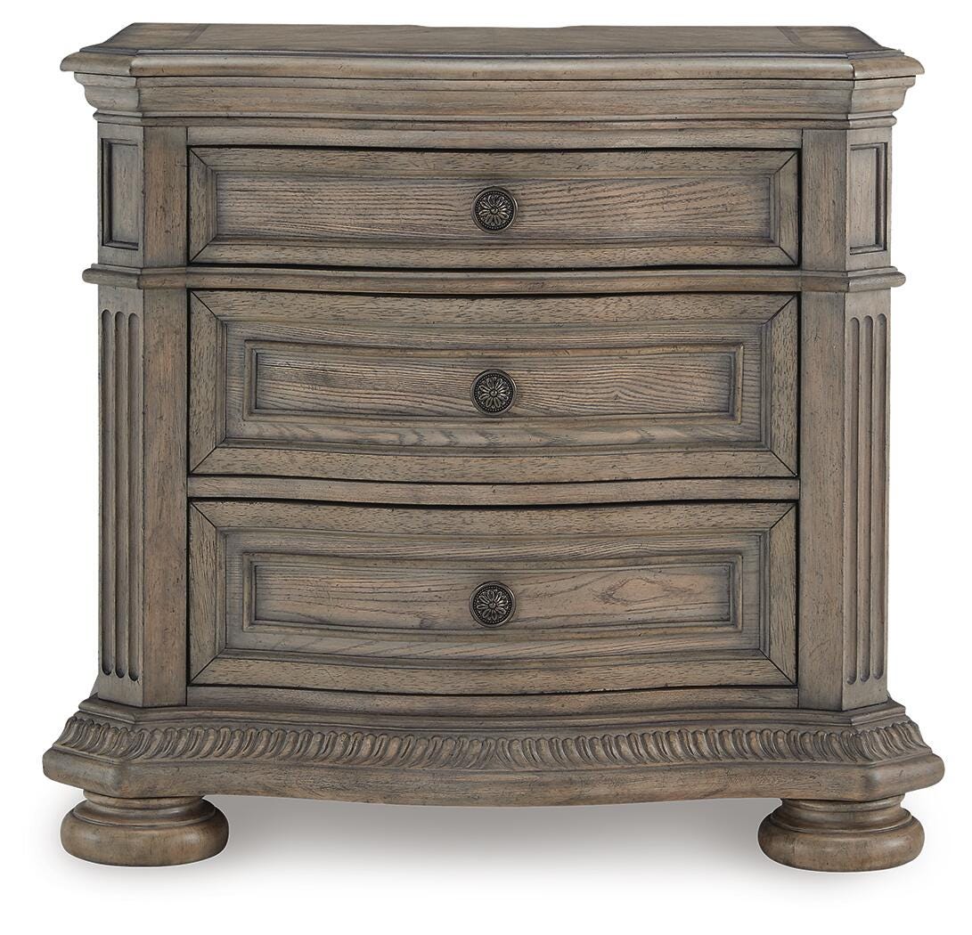 Ardenfield Dresser,  Mirror, Chest and Nightstand (B944-SI) - Image 9