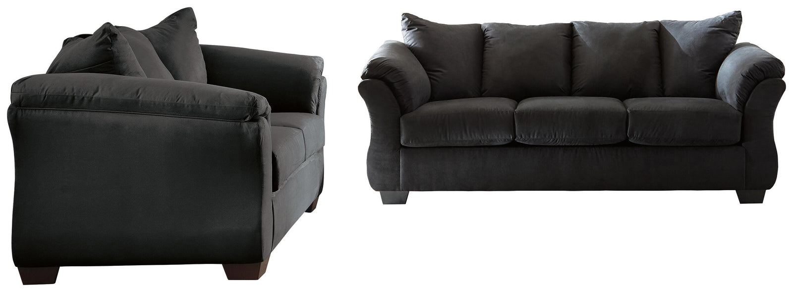 Darcy Sofa and Loveseat (75008-SI)