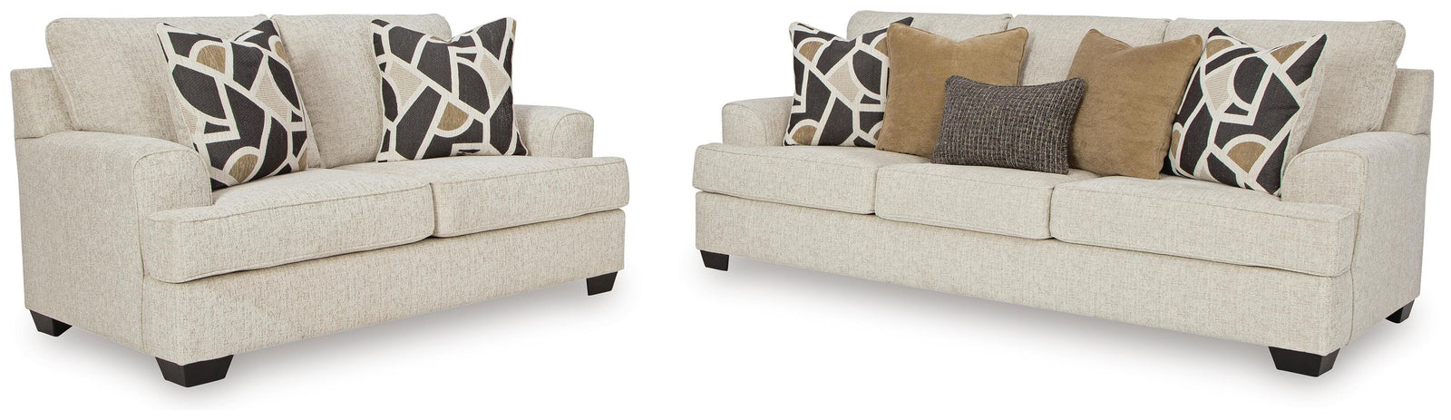 Heartcort Sofa and Loveseat (44604-SI)