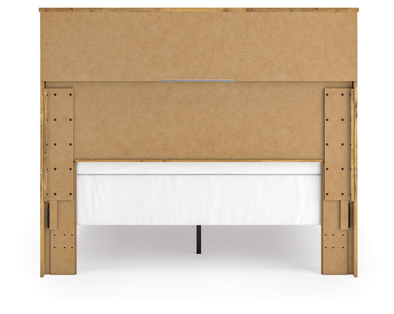 Maystonna Queen Panel Bed, Dresser and Mirror (PCB1580-SI) - Image 12