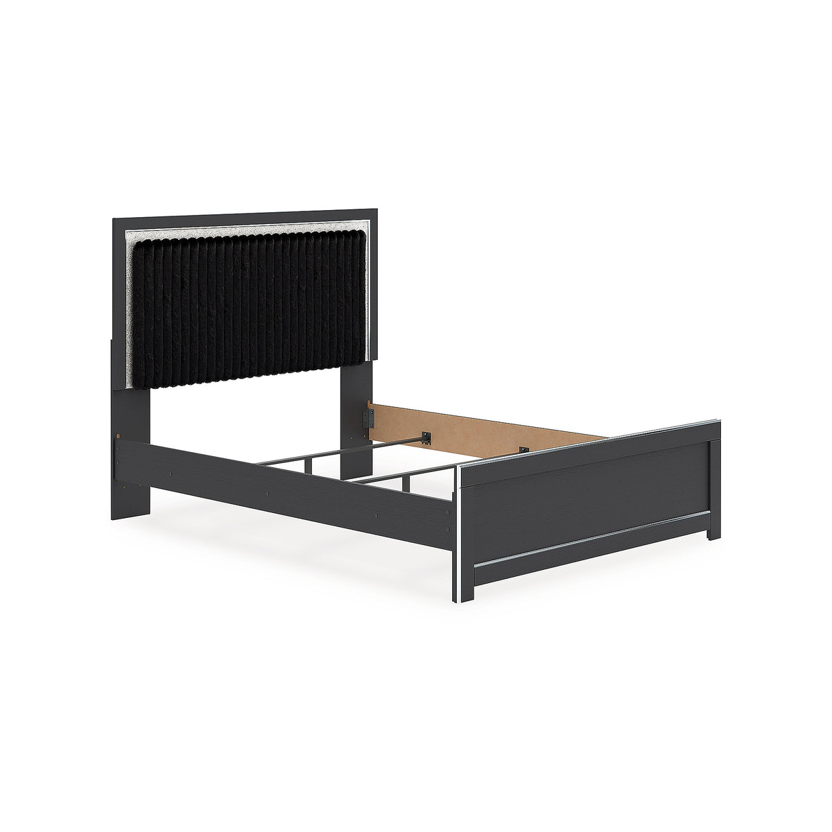 Zuraleus Queen Upholstered Panel Bed (PCB3380-SI) - Image 2