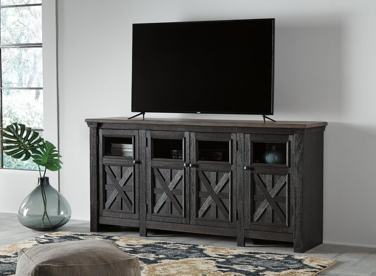 Tyler Creek 74 TV Stand (W736-SI) - Image 2