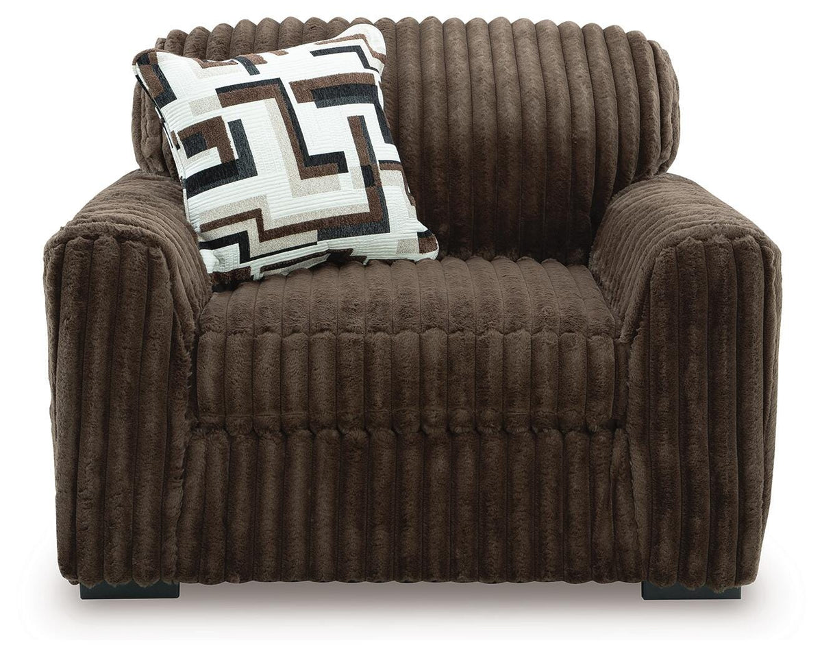 Midnight-Madness Oversized Chaise (98104-SI) - Image 27
