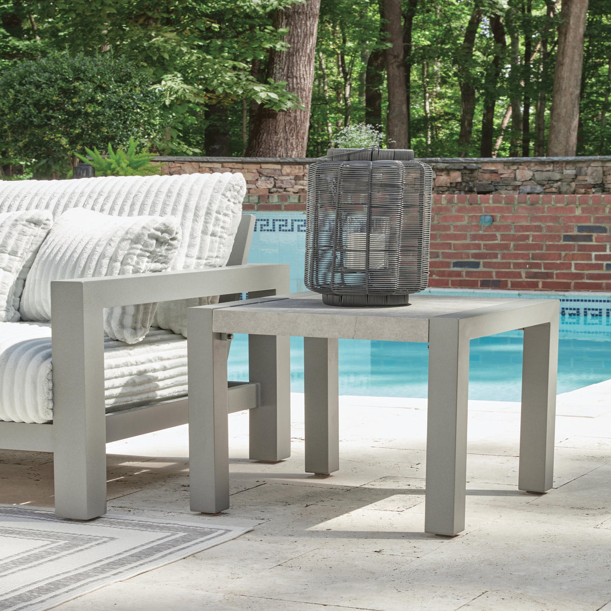 Hurley Park Outdoor Chaise Lounge with Cushion (PCP695-SI) - Image 14