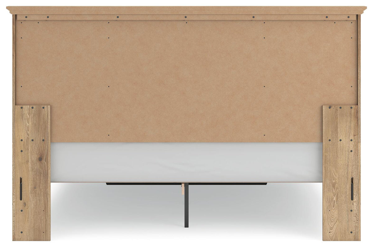 Makidern King Panel Storage Bed (PCB1170-SI) - Image 6