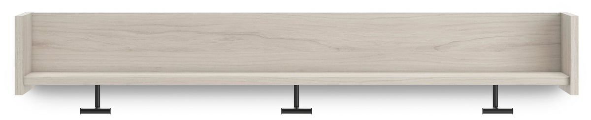 Socalle Wall Mounted Coat Rack with Shelf (EA1864-SI) - Image 2