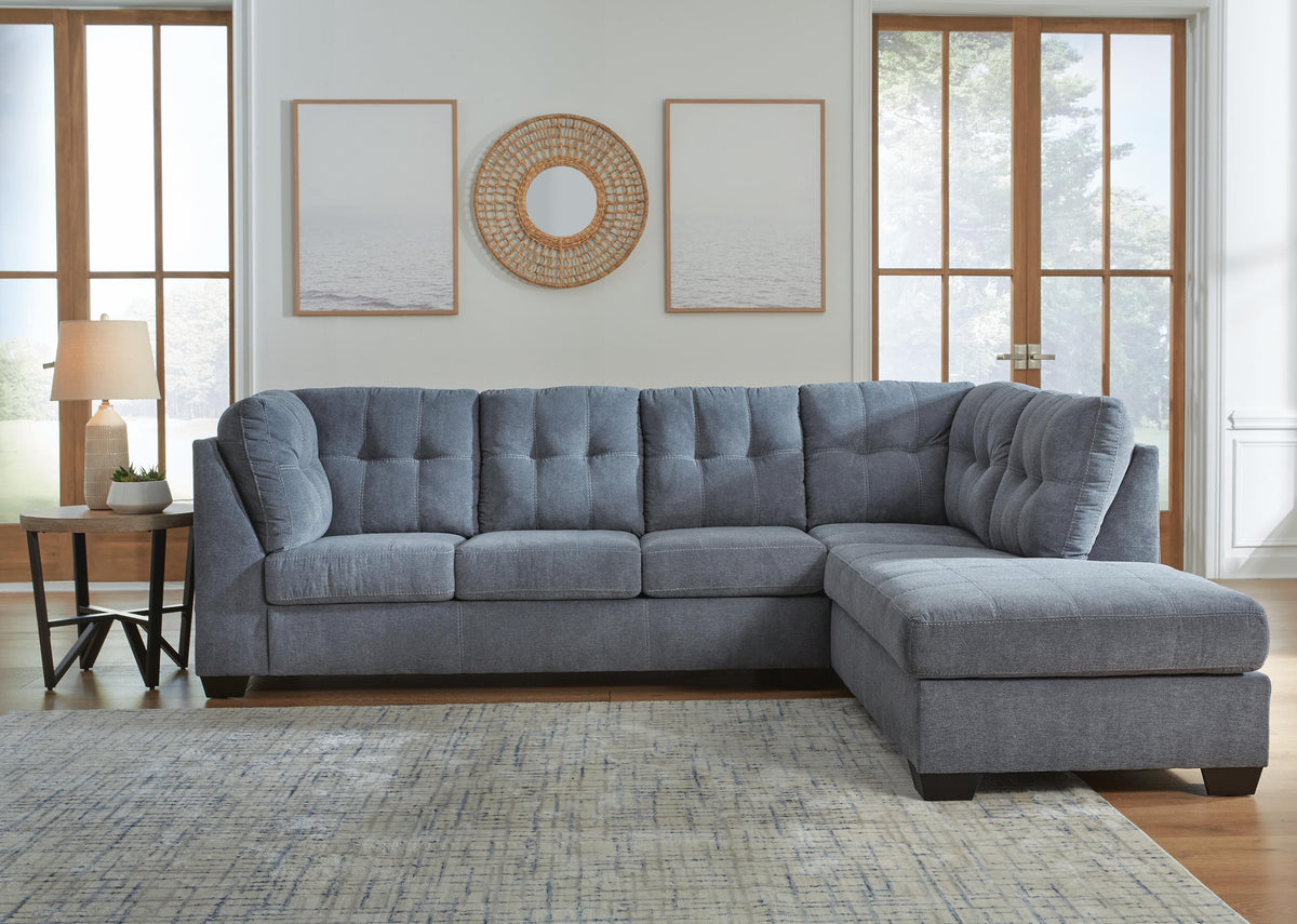 Marleton 2-Piece Sectional with Chaise (55303-SI) - Image 4