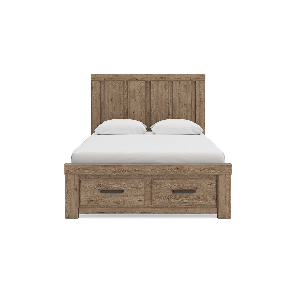Oliandon Queen Panel Storage Bed (PCB2844-SI) - Image 5