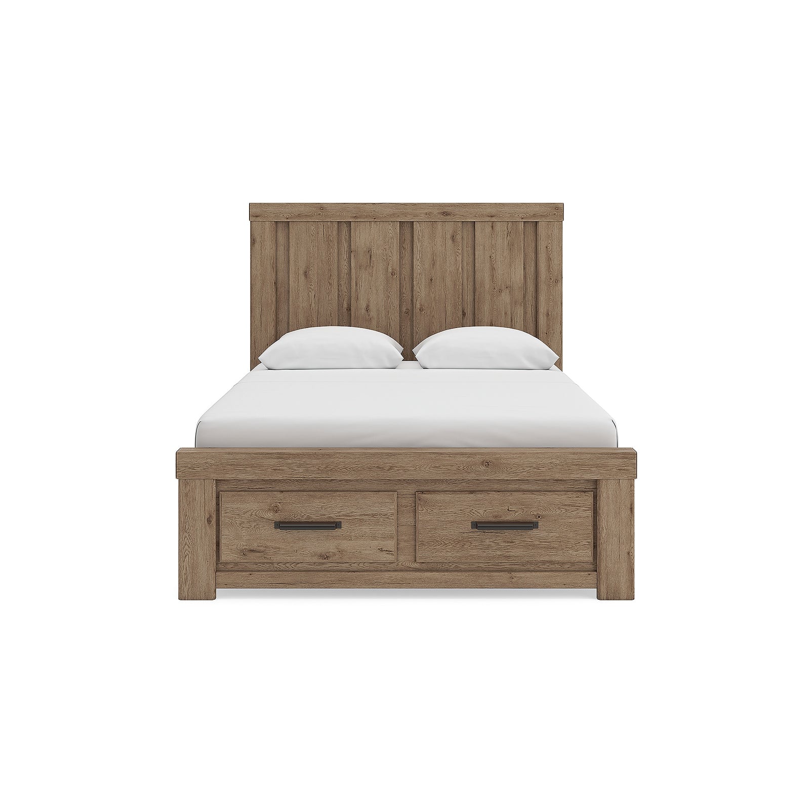Oliandon Queen Panel Storage Bed (PCB2844-SI) - Image 5