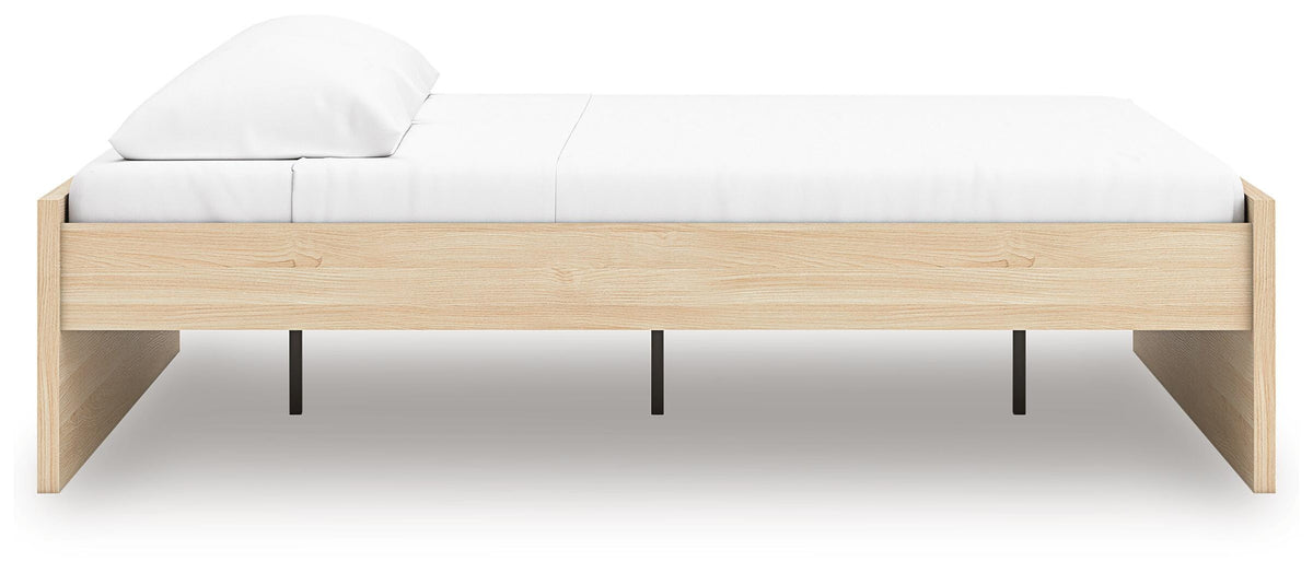 Onita Platform Bed - Natural  (EB9632-SI) - Image 5