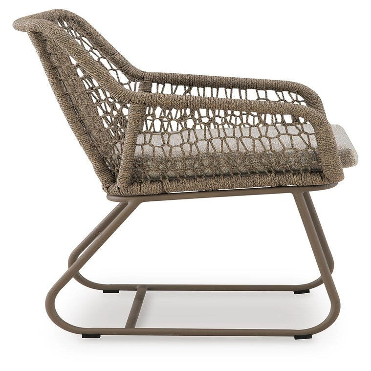 Majors Beach Outdoor Table and 2 Chairs (PCP321-SI) - Image 6