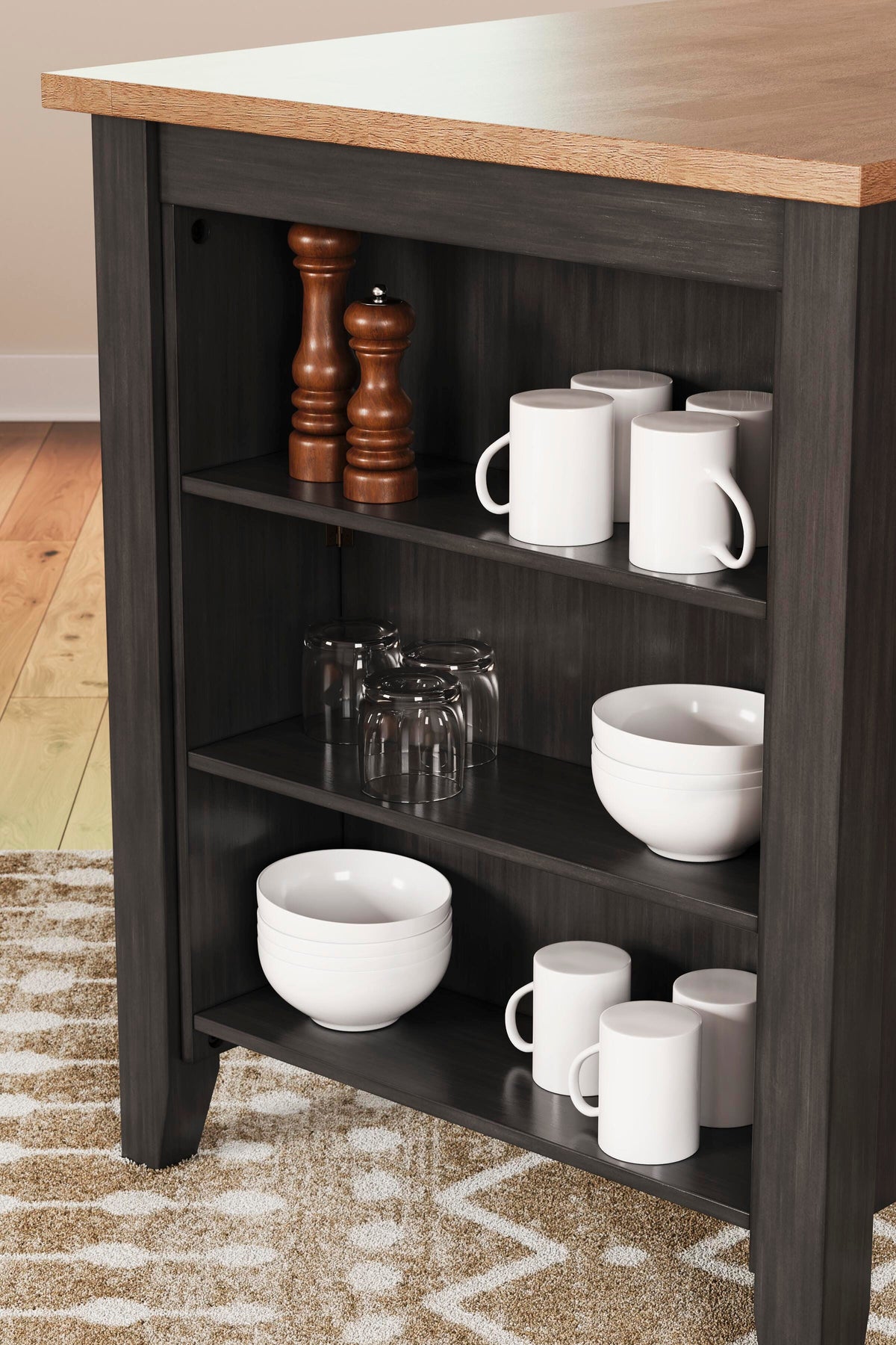 Gesthaven Counter Height Dining Table (D396-SI) - Image 9