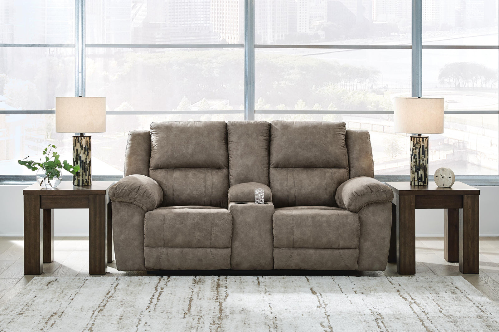 Laresview Reclining Loveseat and Oversized Recliner (37203-SI) - Image 14