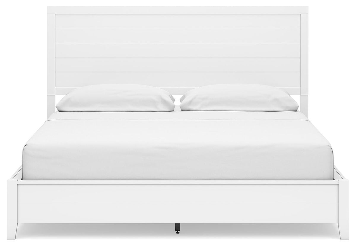 Binterglen Panel Bed - White  (B427-SI) - Image 4