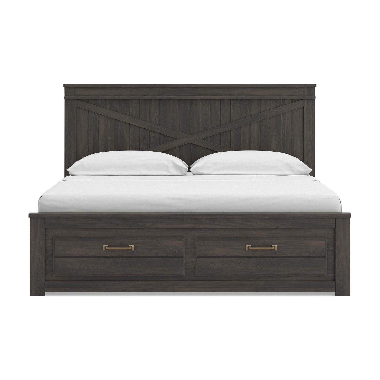 Vonitta Bay King Panel Storage Bed (PCB2648-SI) - Image 6