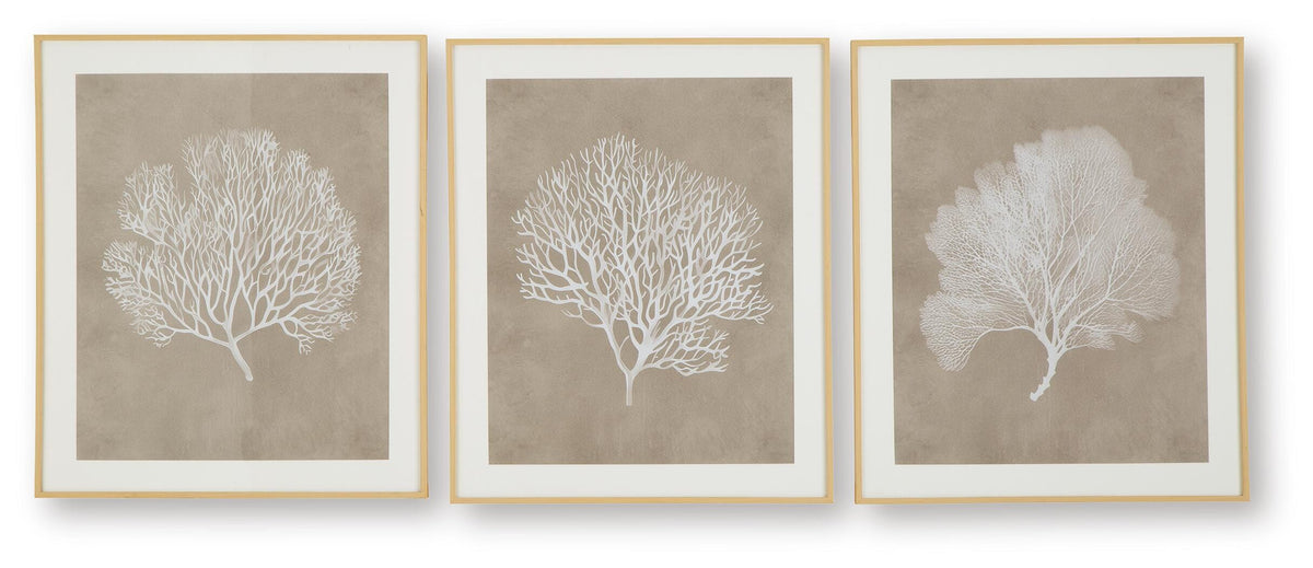Hendridge Wall Art (Set of 3) (A8000486-SI)