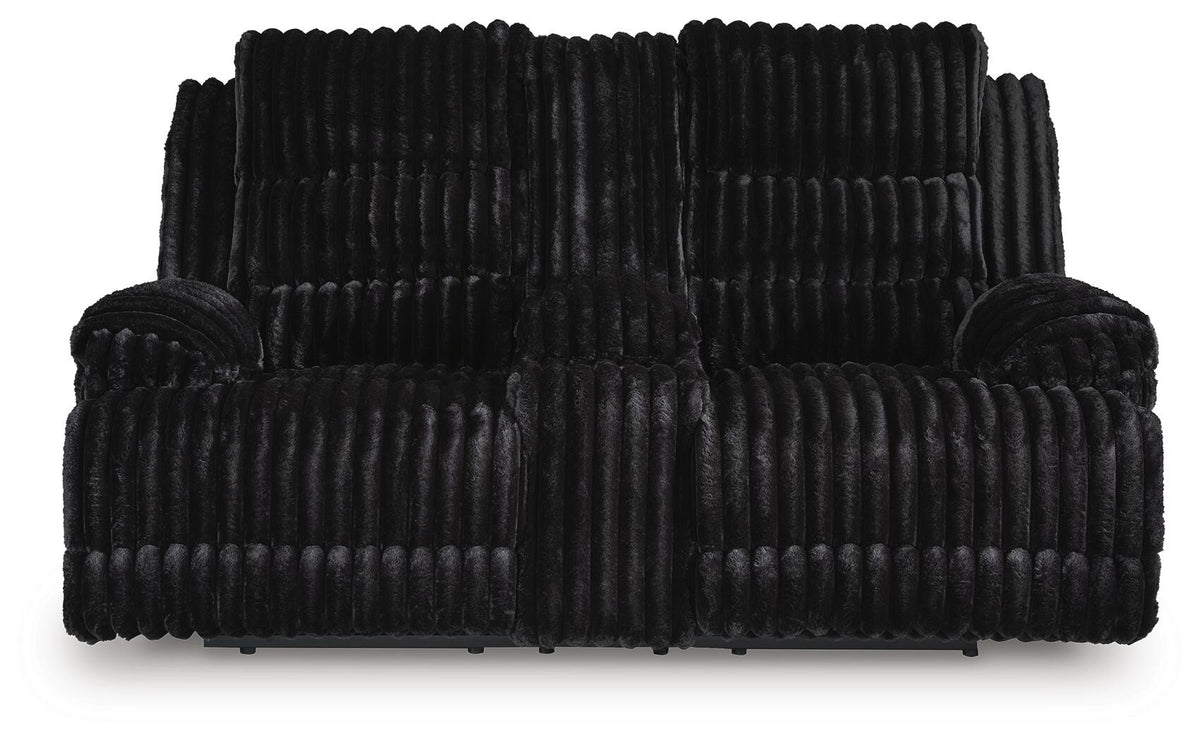 Rhines Falls Power Reclining Sofa and Loveseat (PC42805-SI) - Image 2
